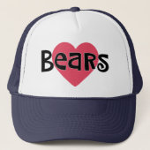 Casquette J'adore les OURS (Devant)