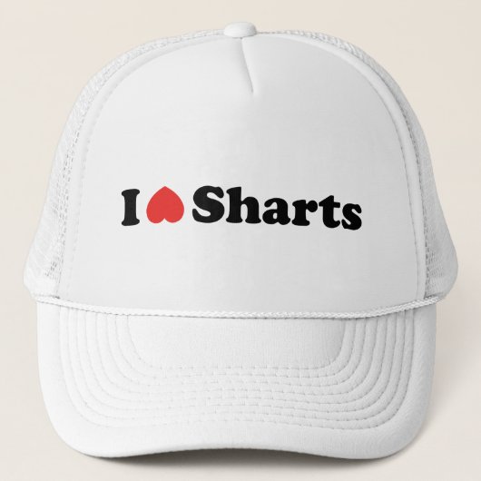 Casquette J'adore les pets diarrhéiques (Devant)