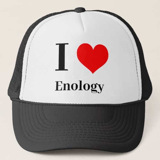 Casquette J'adore l'œnologie (Devant)