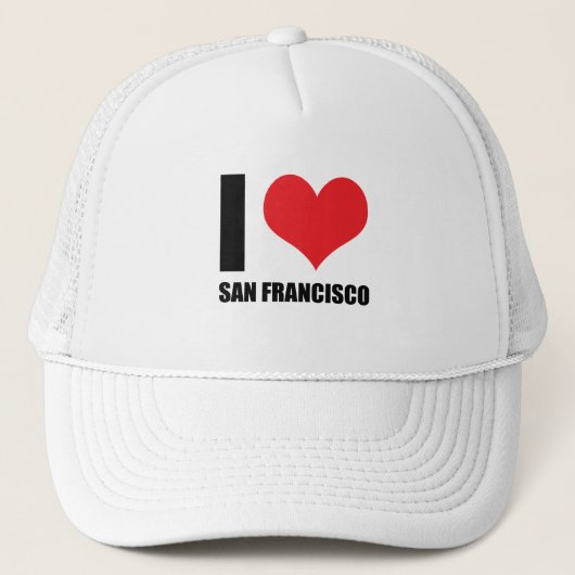 Casquette J'adore San Francisco (Devant)