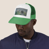 Casquette Jah veille sur moi (En situation)