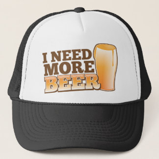 Casquette J'AI BESOIN de PLUS DE BIÈRE du magasin de bière