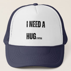 Casquette J'ai besoin d'un énorme tatouage jeu de mots ludiq