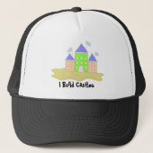 Casquette J'ai construit des châteaux (Devant)