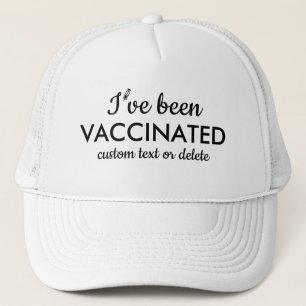 Casquette J'ai été vacciné contre le virus Capture de vir