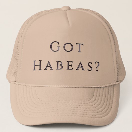 Casquette J'ai Habeas (Devant)