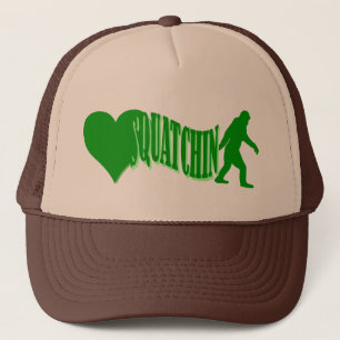 Casquette J'ai le coeur squatchine