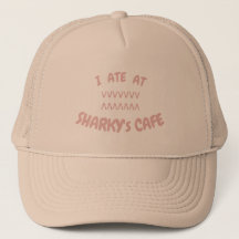 J'AI MANGÉ AU chapeau de camion CAFE de SHARKY