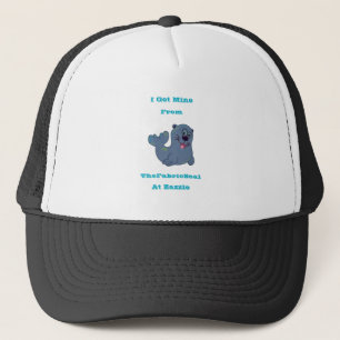 Casquette J'Ai Obtenu Le Mien Du Sceau De Tissu À Zazzle