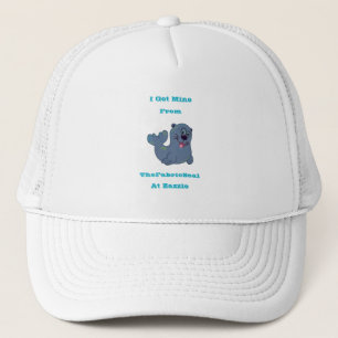 Casquette J'Ai Obtenu Le Mien Du Sceau De Tissu À Zazzle