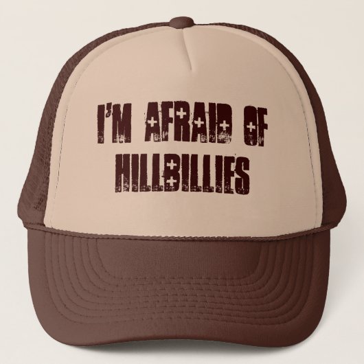 Casquette J'ai peur des collines (Devant)