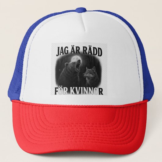 Casquette j'ai peur des femmes (Devant)
