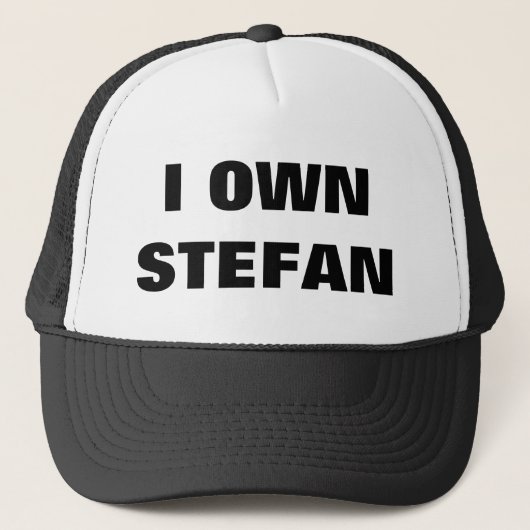 CASQUETTE J'AI PROPRE STEFAN (Devant)