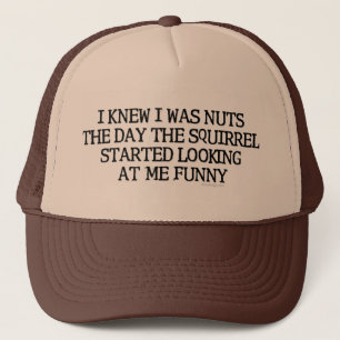 Casquette J'ai su que j'étais Nuts