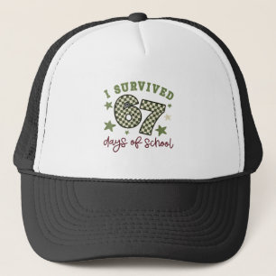 Casquette J'ai survécu 67 jours d'élèves professeurs Six