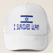 Casquette J'ai survécu à Ulpan (Devant)