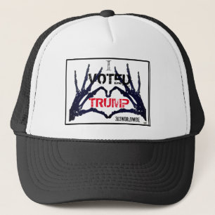 Casquette "J'AI VOTÉ TRUMP" Le crâne le tient et lui