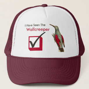 Casquette J'ai vu la case à cocher du Birder de Wallcreeper