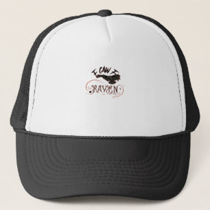 Casquette J'ai vu le corbeau Art gothique Horreur Classique