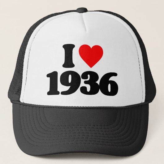 CASQUETTE J'AIME 1936 (Devant)