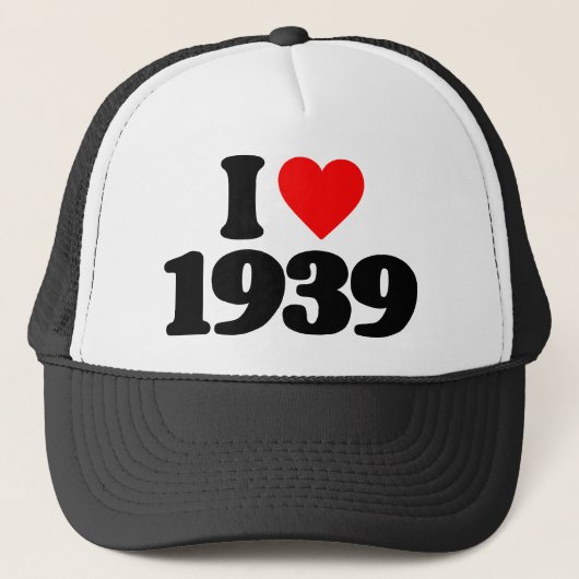 CASQUETTE J'AIME 1939 (Devant)