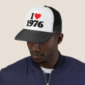 CASQUETTE J'AIME 1976 (En situation)