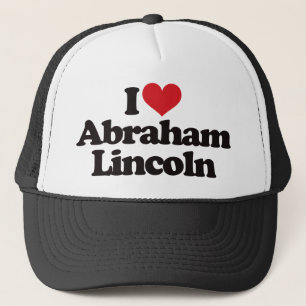 Casquette J'aime Abraham Lincoln