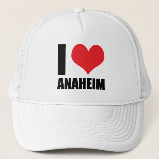 Casquette J'aime Anaheim (Devant)