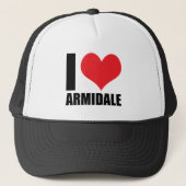 Casquette J'aime Armidale (Devant)