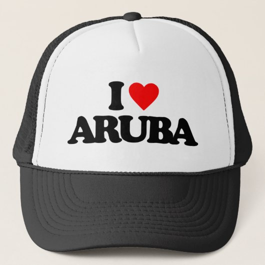 CASQUETTE J'AIME ARUBA (Devant)