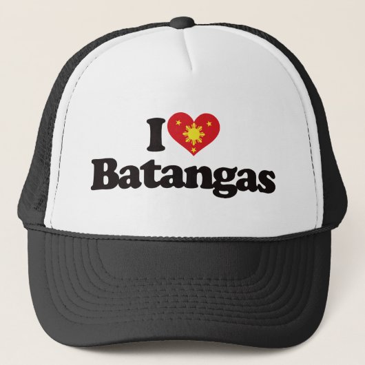 Casquette J'aime Batangas (Devant)