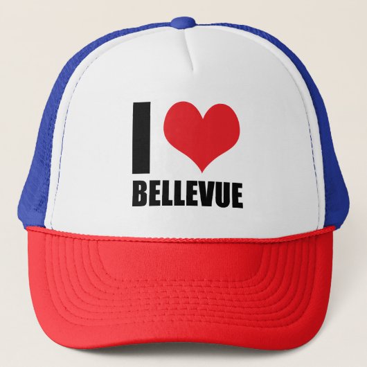 Casquette J'aime Bellevue (Devant)