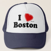 Casquette J'aime Boston (Devant)