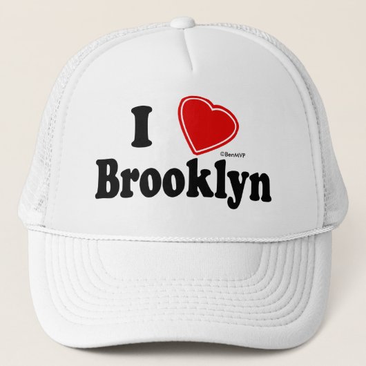 Casquette J'aime Brooklyn (Devant)