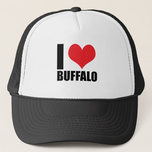 Casquette J'aime Buffalo (Devant)