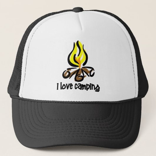 Casquette j'aime camper (Devant)