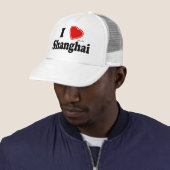 Casquette J'aime Changhaï (En situation)
