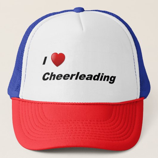 Casquette J'Aime Cheerleader (Devant)