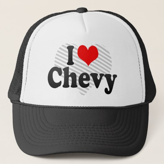 Casquette J'aime Chevy (Devant)