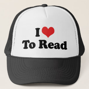 Casquette J'aime cœur à lire - Amateur de livres