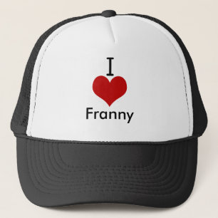 Casquette J'aime (coeur) Franny