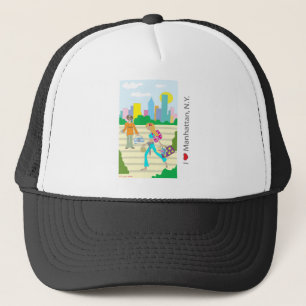 Casquette J'aime (coeur) Manhattan, NY