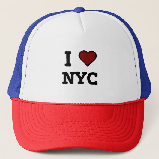 Casquette J'aime cœur NYC (Devant)