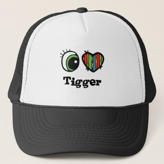Casquette J'aime (d'amour) Tigger (Devant)