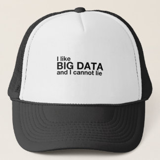 Casquette J'aime de grandes données