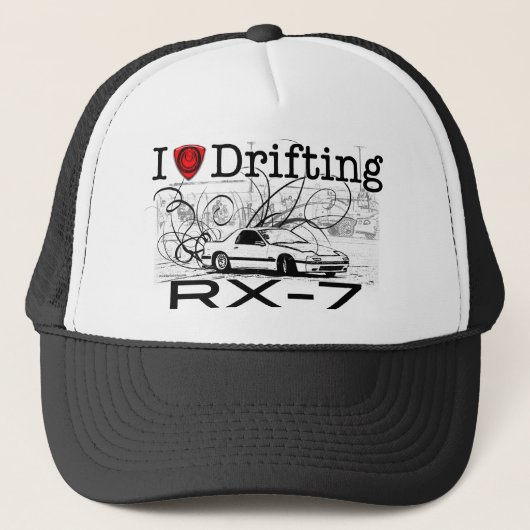 Casquette J'aime dériver RX-7 (Devant)