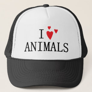 Casquette J'aime des animaux