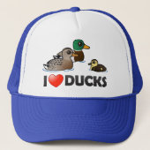 Casquette J'aime des canards (Devant)