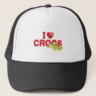 Casquette j'aime des crocs
