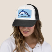 Casquette J'aime des dauphins (En situation)